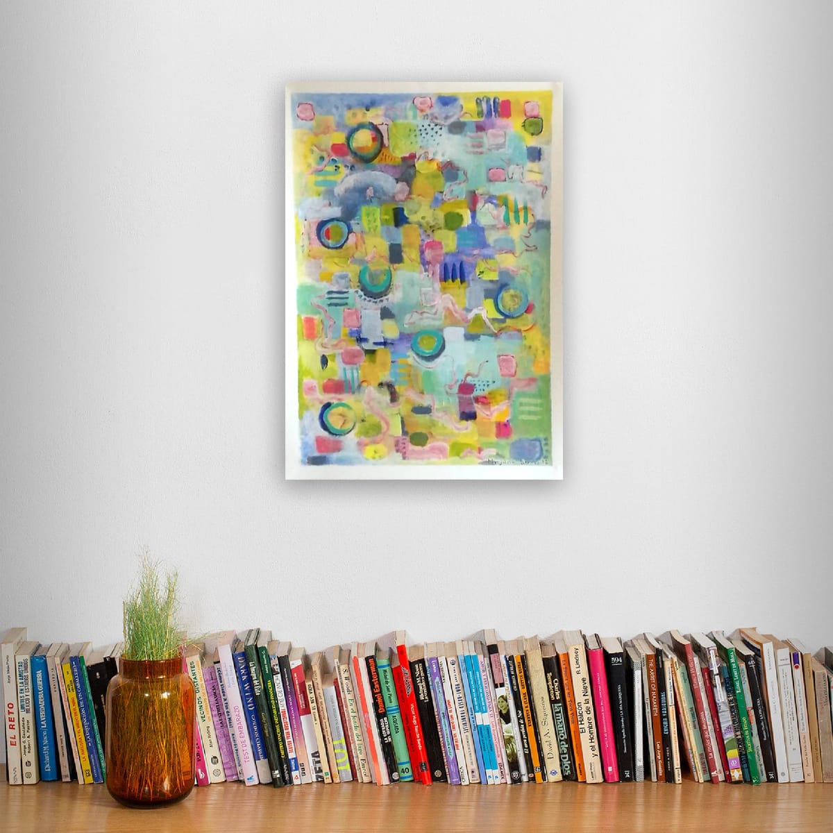 Origineel schilderij "I got lost here"