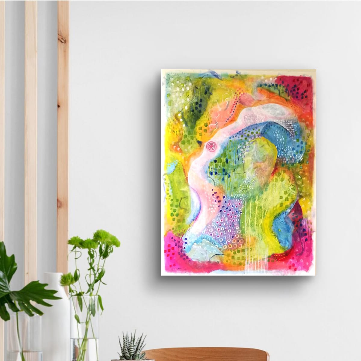 Origineel schilderij Colorful You