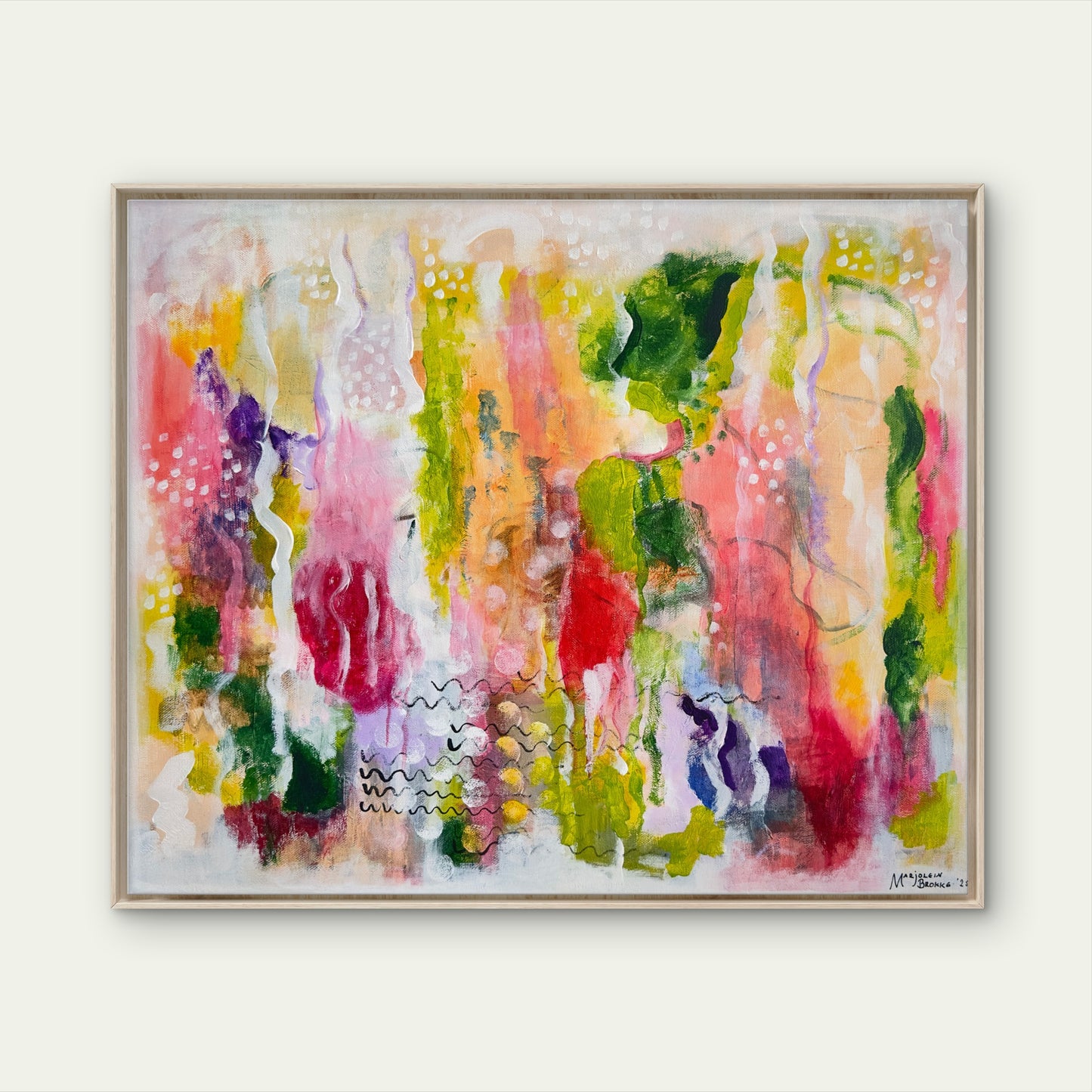 Origineel schilderij Feeling Alive