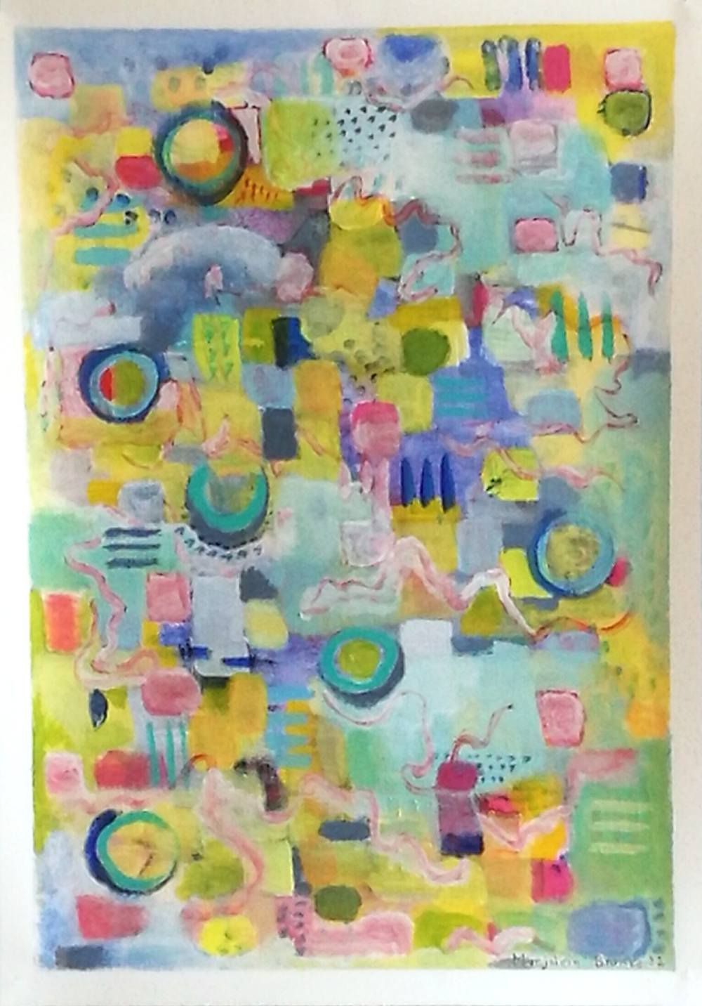 Origineel schilderij "I got lost here"