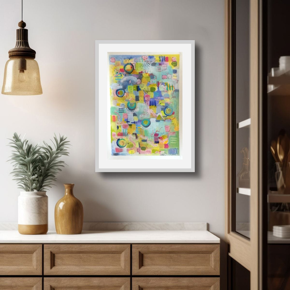 Origineel schilderij "I got lost here"