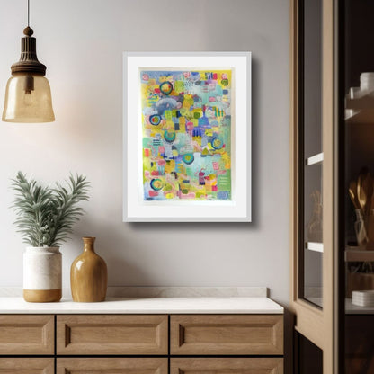 Origineel schilderij "I got lost here"