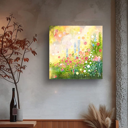 Origineel schilderij Inner Garden