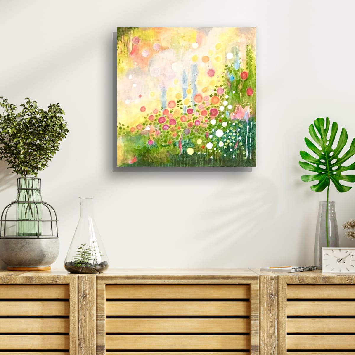 Origineel schilderij Inner Garden