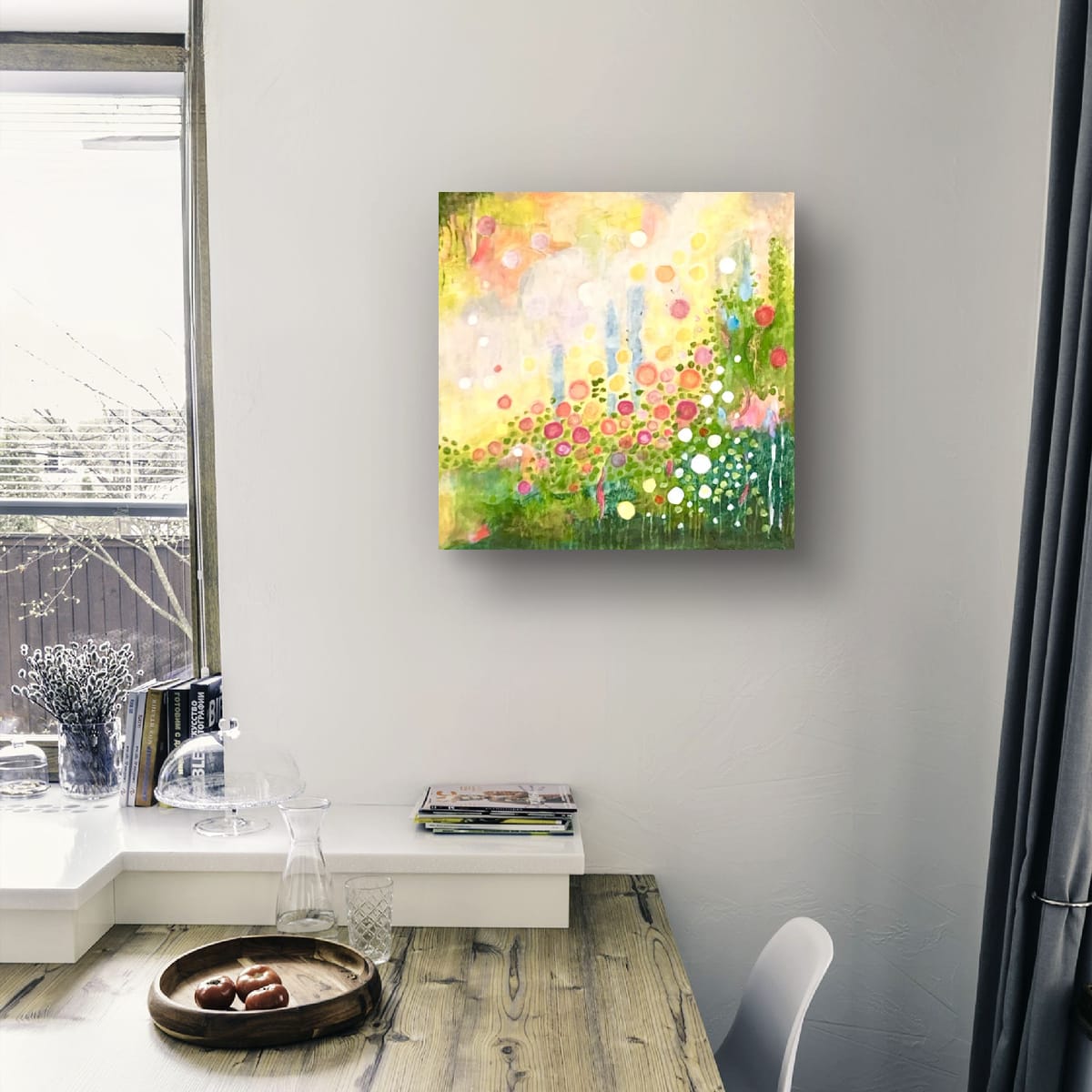 Origineel schilderij Inner Garden