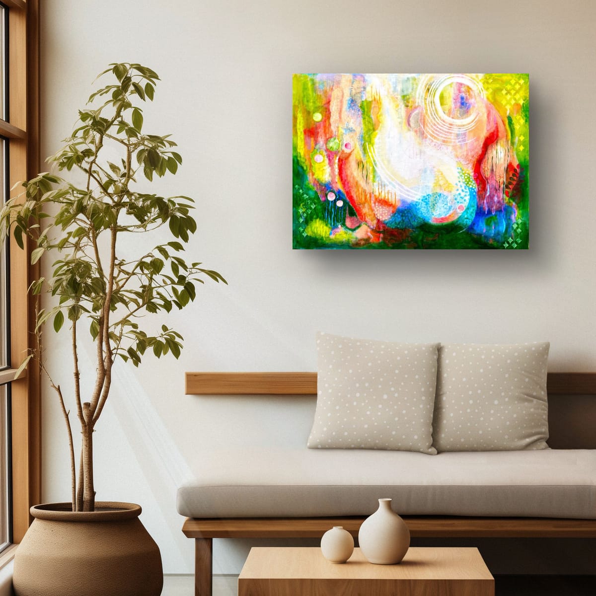 Origineel schilderij Inspiring