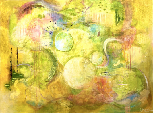 Origineel schilderij Spring Magic