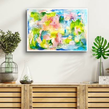 Origineel schilderij "What a beautiful day"