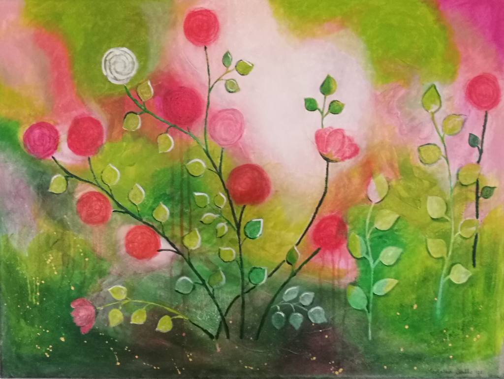 Origineel schilderij Bloom To The Light