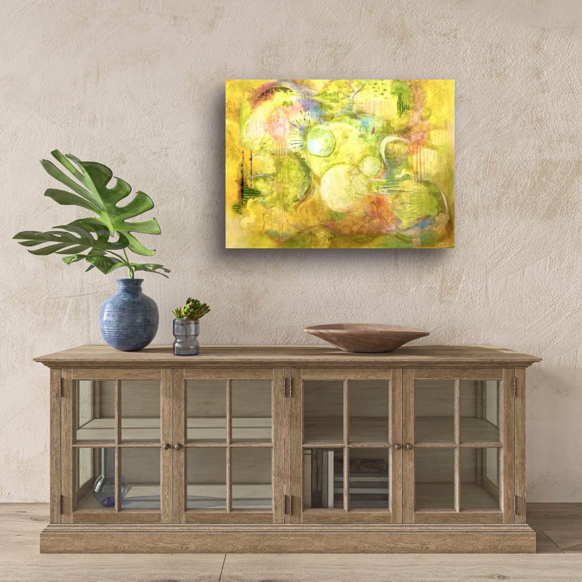 Origineel schilderij Spring Magic