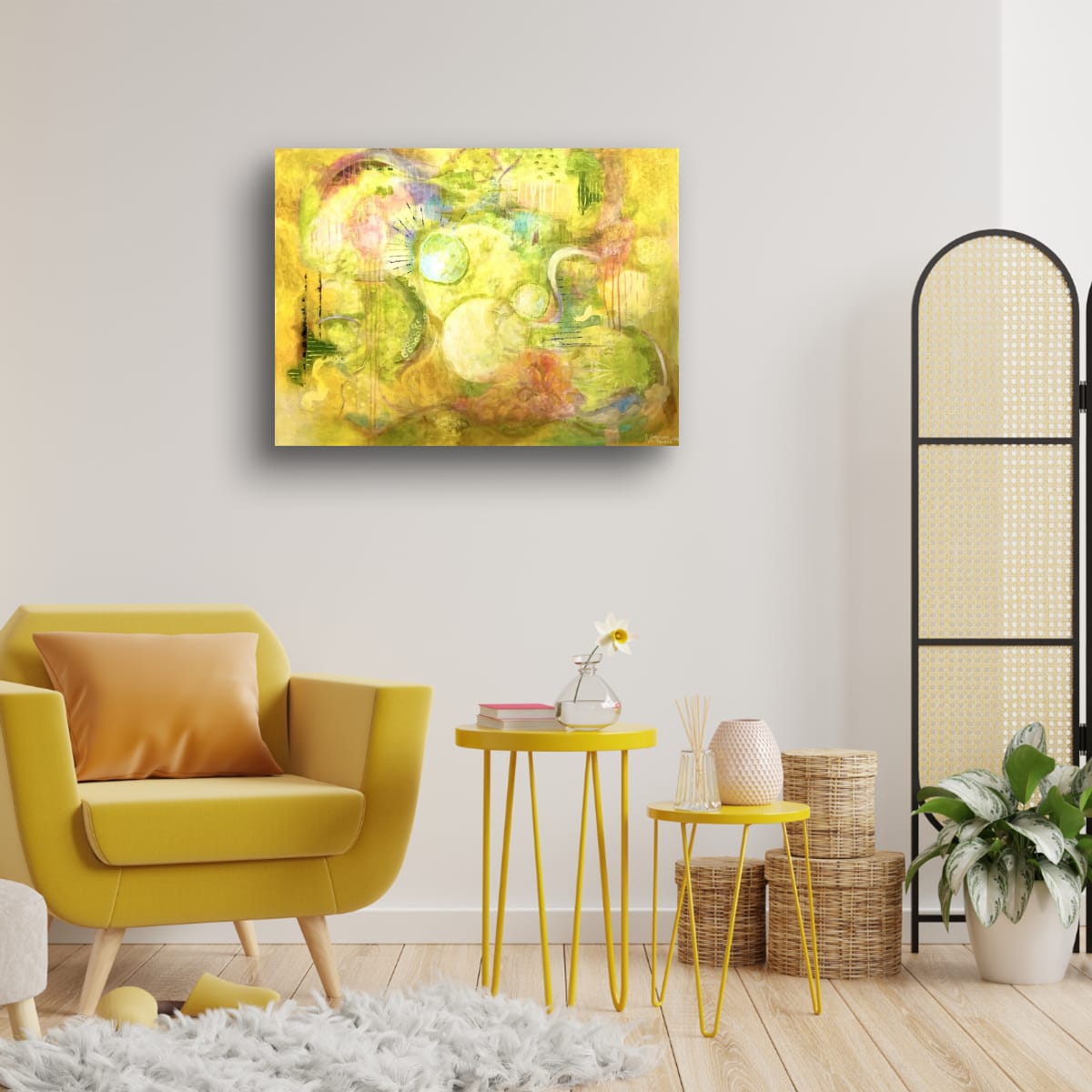 Origineel schilderij Spring Magic